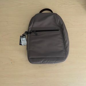NWT Hedgren Inner City-Vogue RFID Backpack Sepia Brown